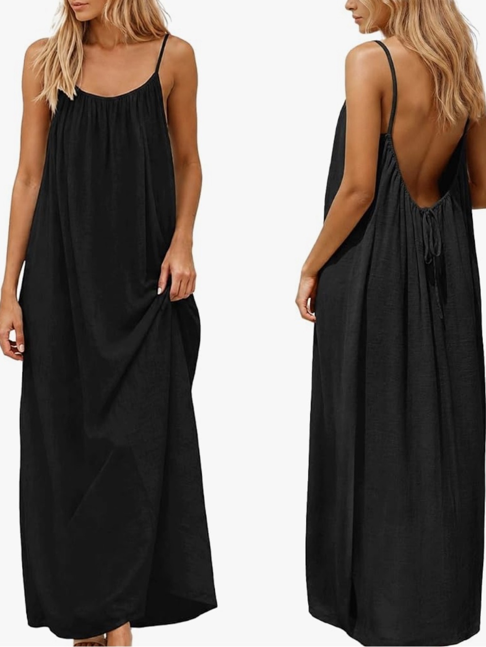 SHECURVE backless goddess dress